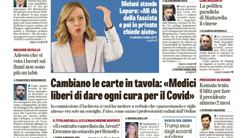 Oggi in edicola