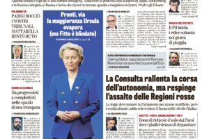 Oggi in edicola