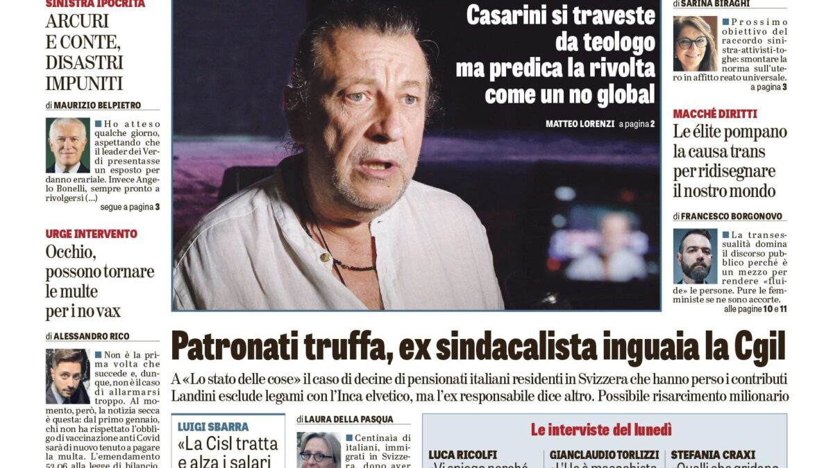 Oggi in edicola