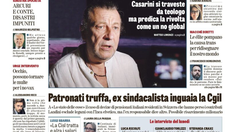 Oggi in edicola