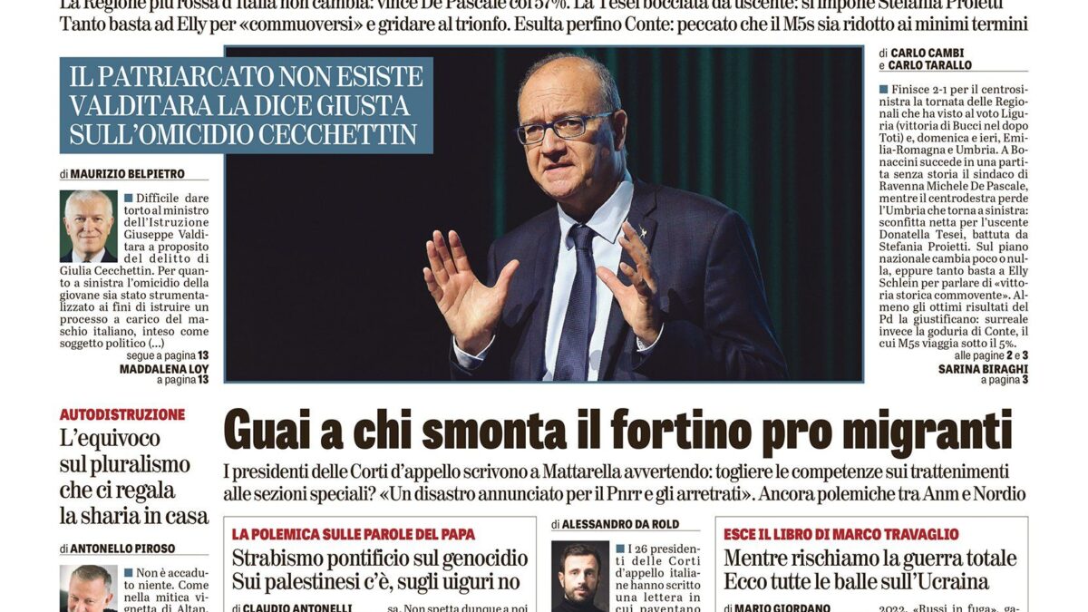 Oggi in edicola