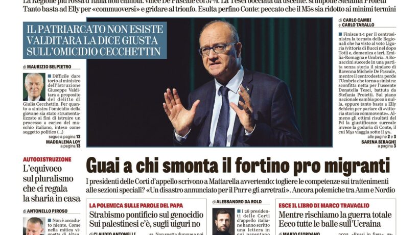 Oggi in edicola