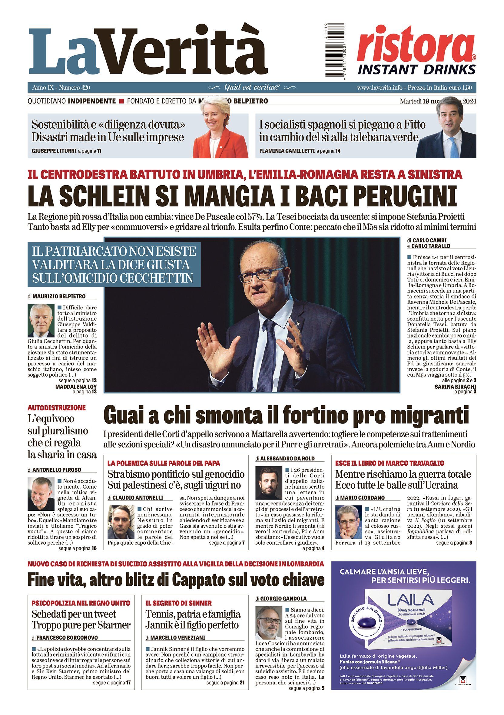 Oggi in edicola