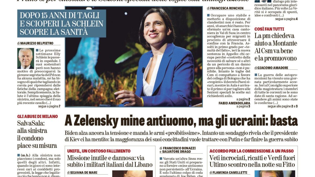 Oggi in edicola
