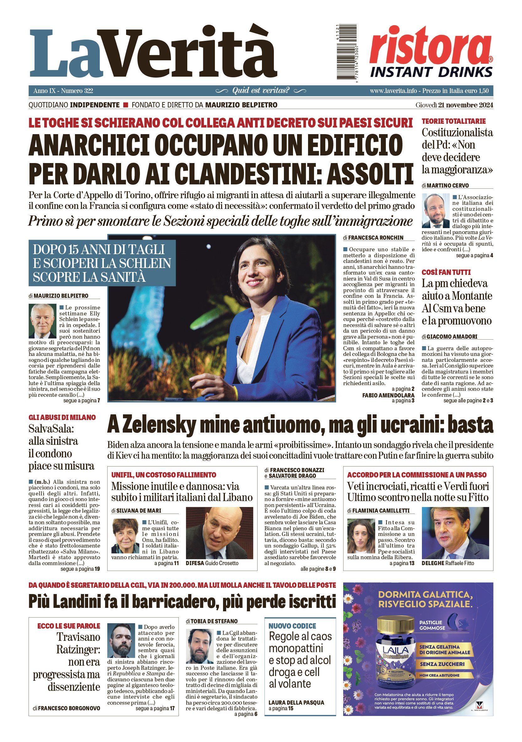 Oggi in edicola