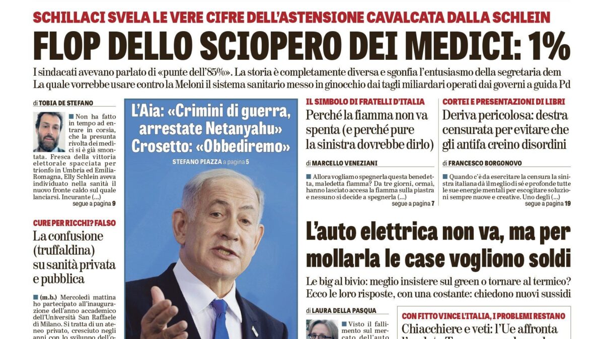 Oggi in edicola