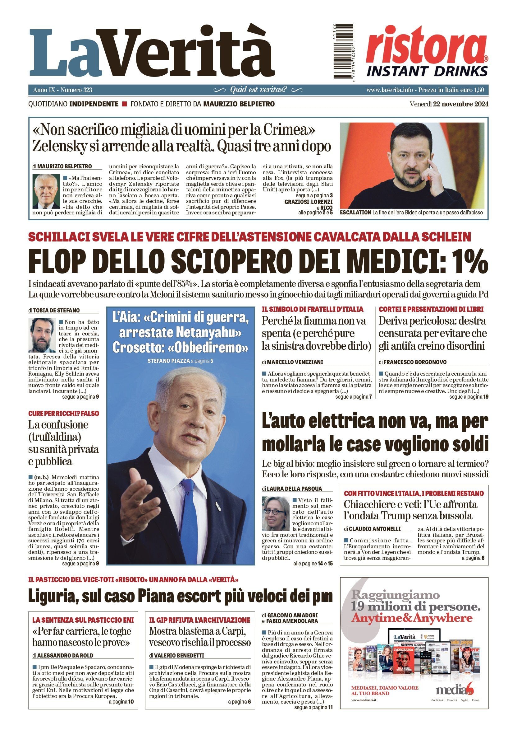 Oggi in edicola