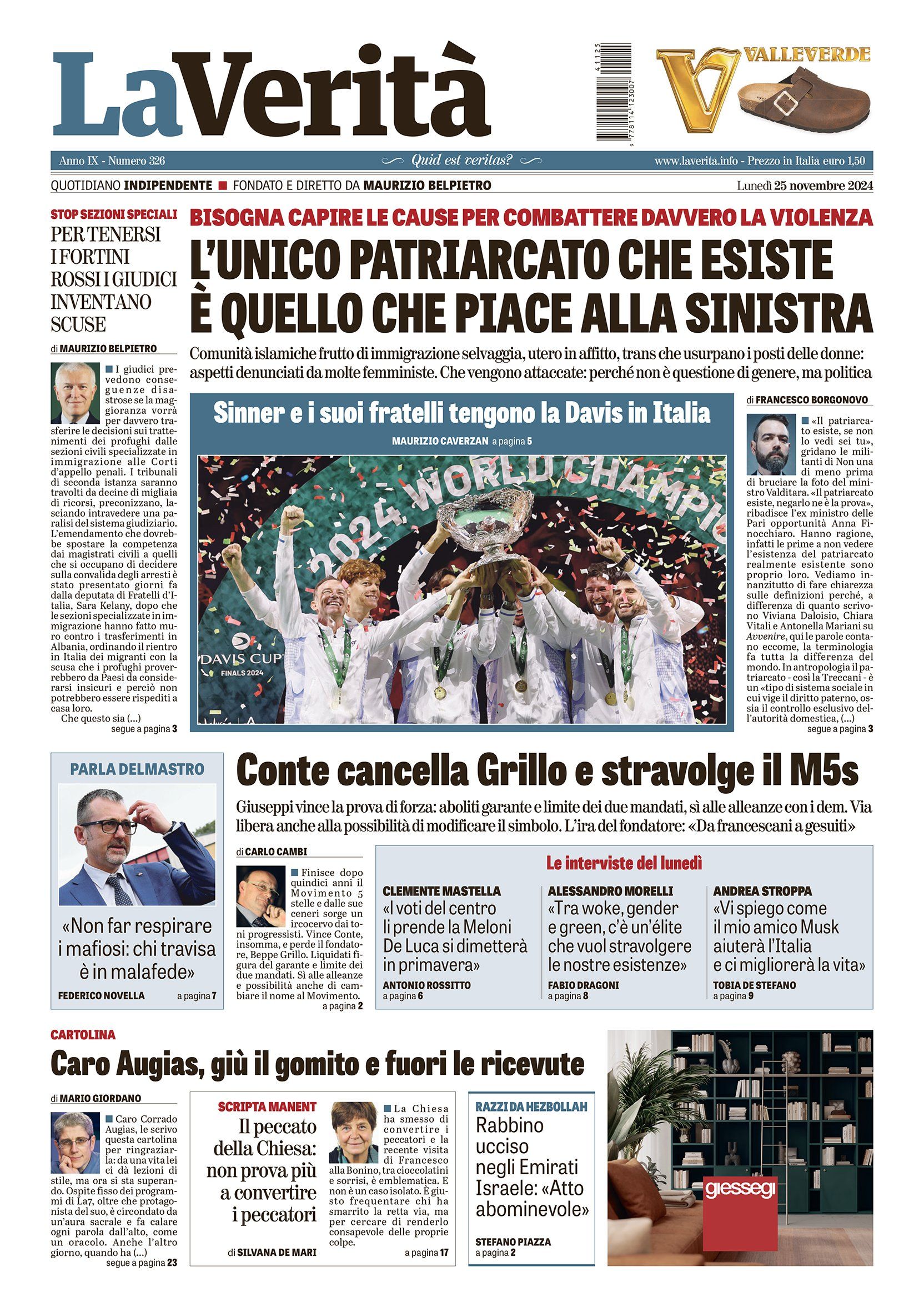 Oggi in edicola