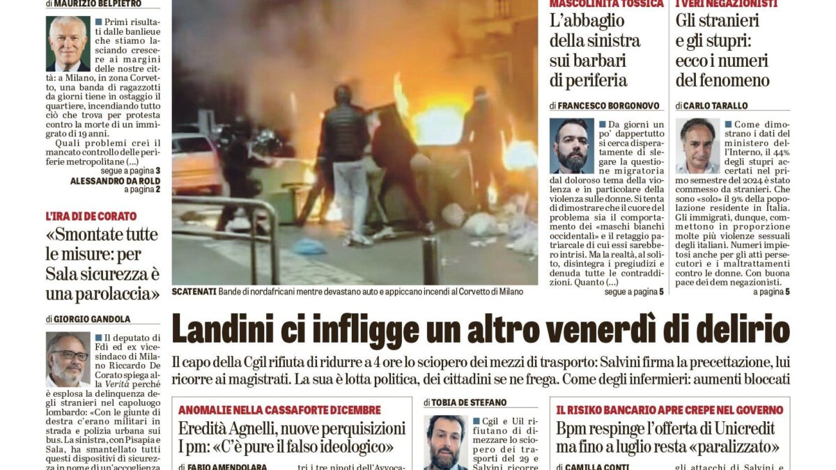 Oggi in edicola