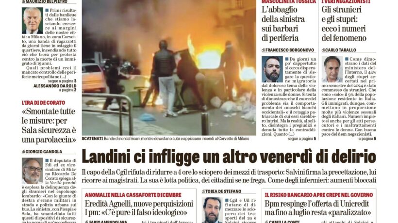 Oggi in edicola