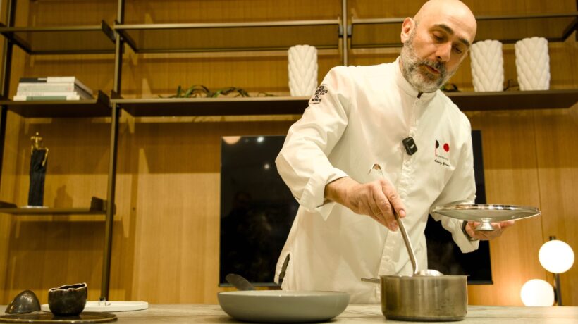 Show cooking stellato a Roma nello store di Riflessi