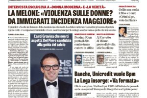 Oggi in edicola