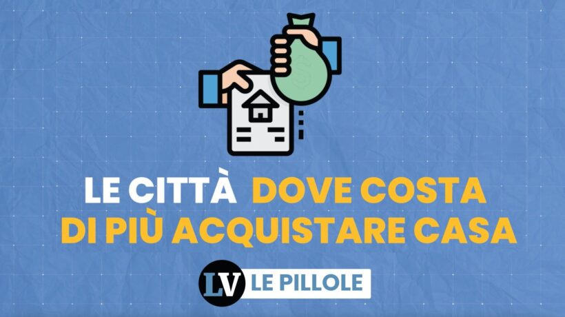 Le città dove costa di più acquistare casa
