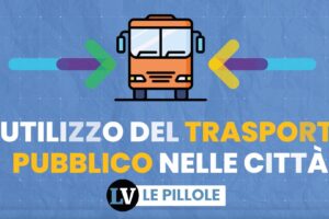 L’utilizzo del trasporto pubblico nelle città