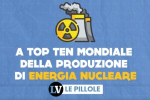 La top 10 mondiale della produzione di energia nucleare