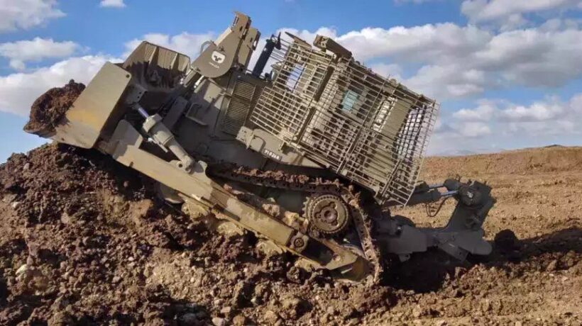 Il bulldozer teleguidato Panda (IDF Spokesperson's Unit)