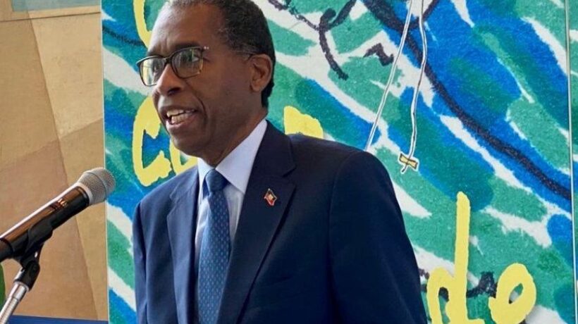 Il diplomatico e rappresentante permanente di Haiti alle Nazioni unite, Antoine Rodrigue