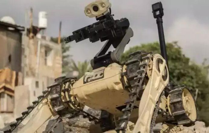 Il robot Roni (IDF Spokesperson's Unit)