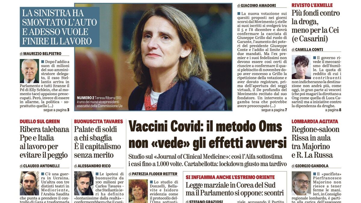 Oggi in edicola