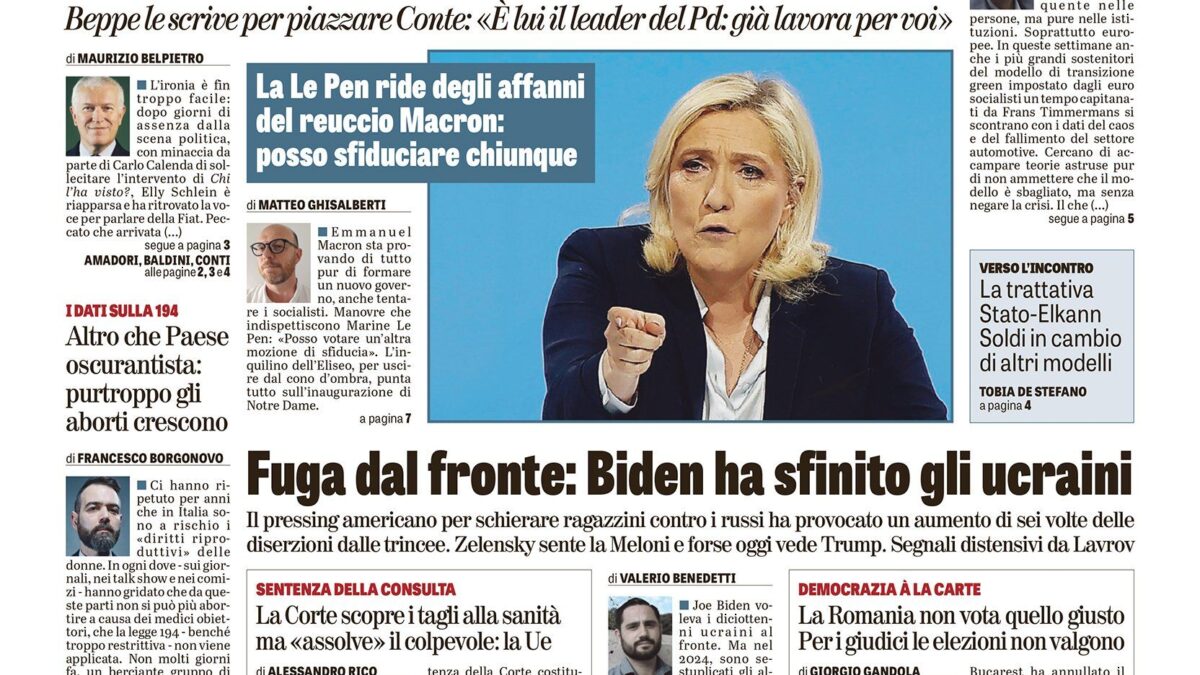 Oggi in edicola