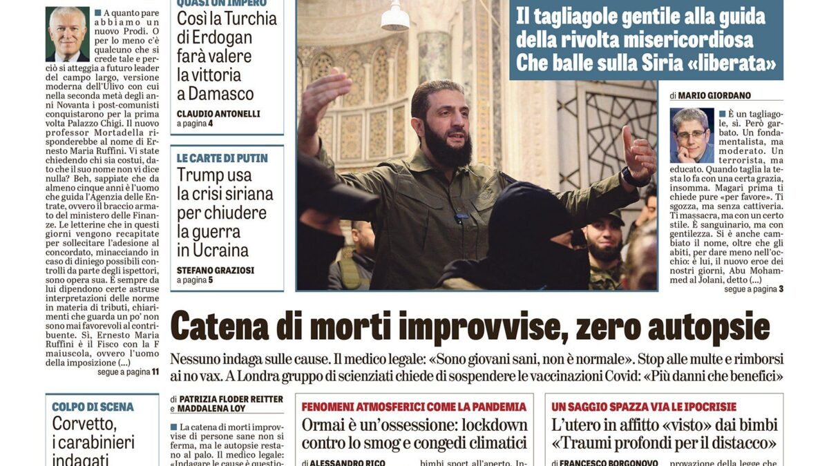 Oggi in edicola