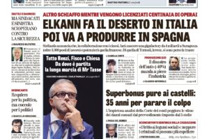 Oggi in edicola