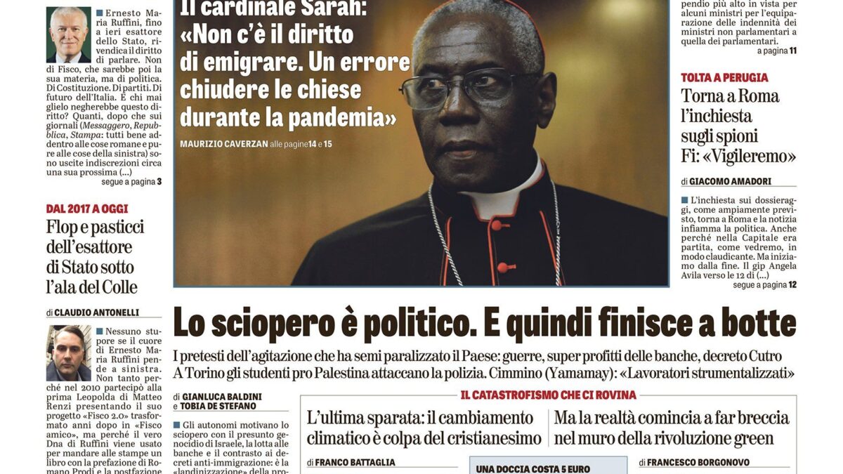 Oggi in edicola