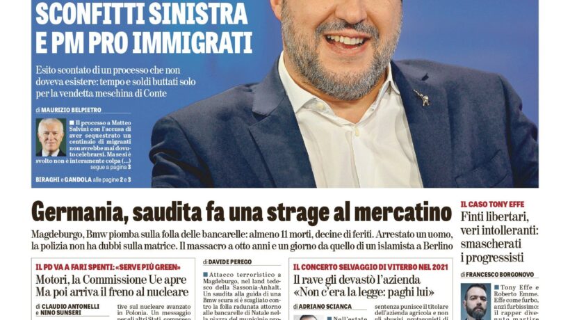 Oggi in edicola
