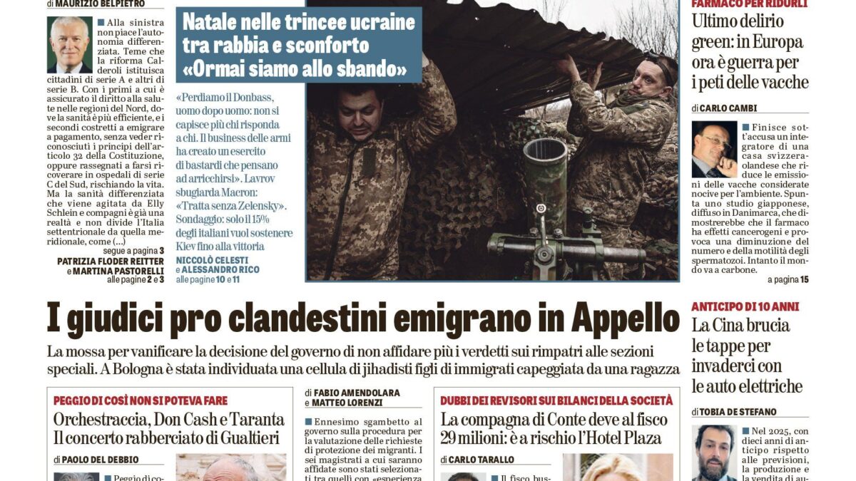 Oggi in edicola