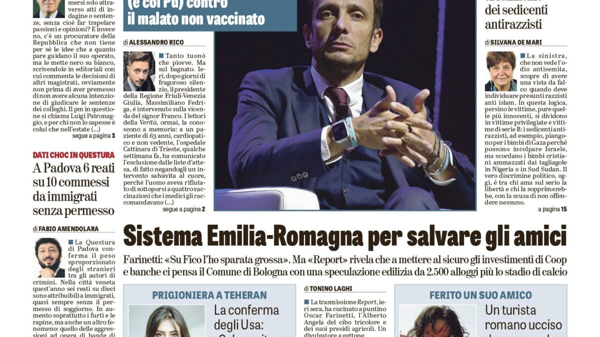 Oggi in edicola