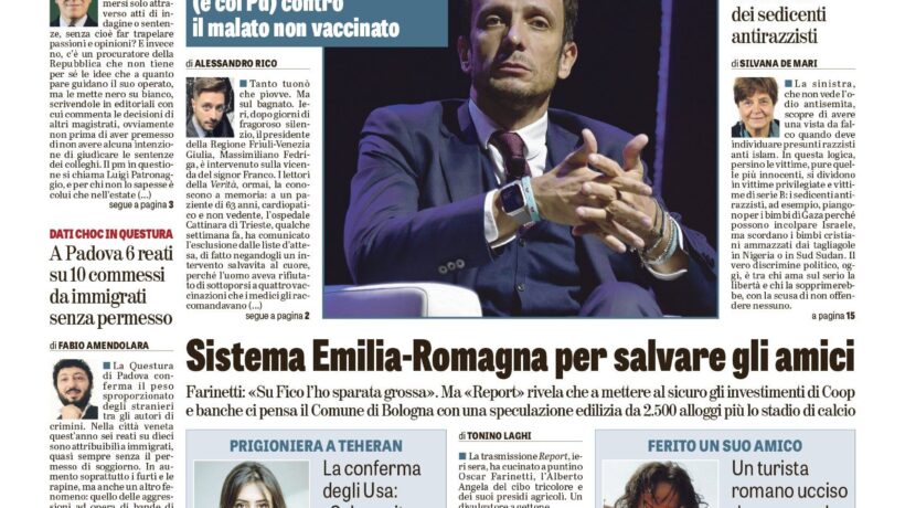 Oggi in edicola