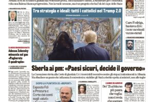 Oggi in edicola