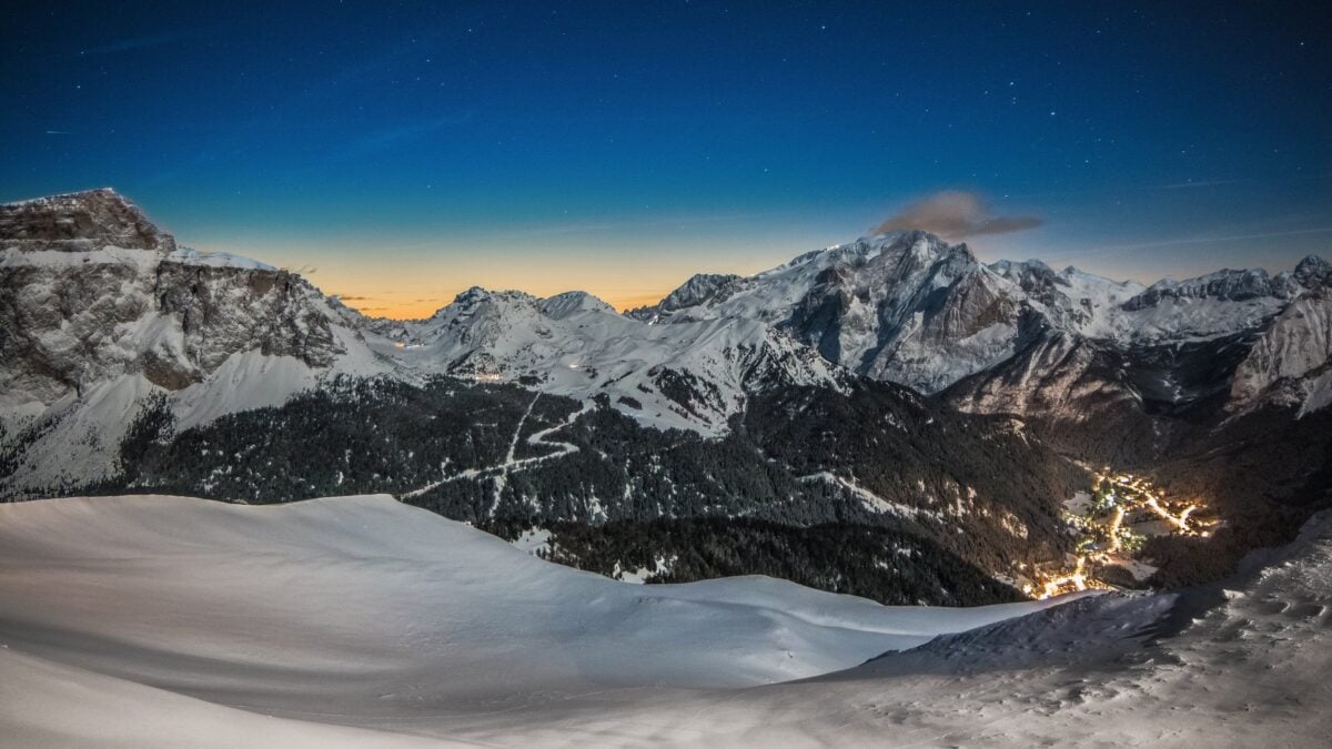 In Trentino per sciare anche sotto le stelle