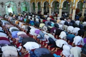 Pizzo islamico per la moschea