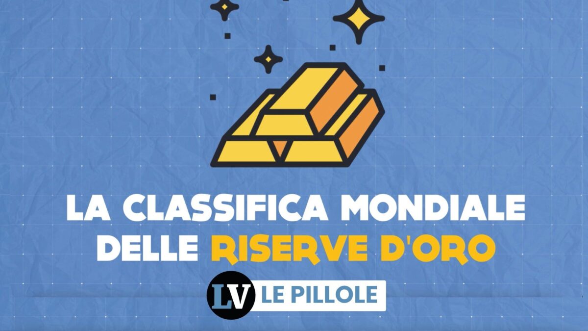 La classifica mondiale delle riserve d’oro