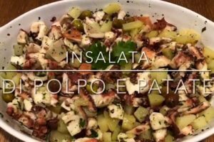 Cuciniamo insieme: insalata di polpo e patate
