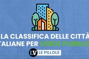 Le città italiane con più verde pubblico