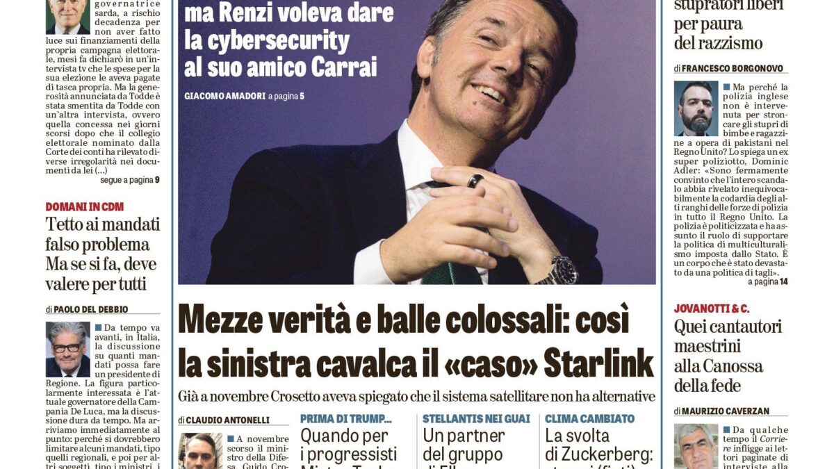 Oggi in edicola