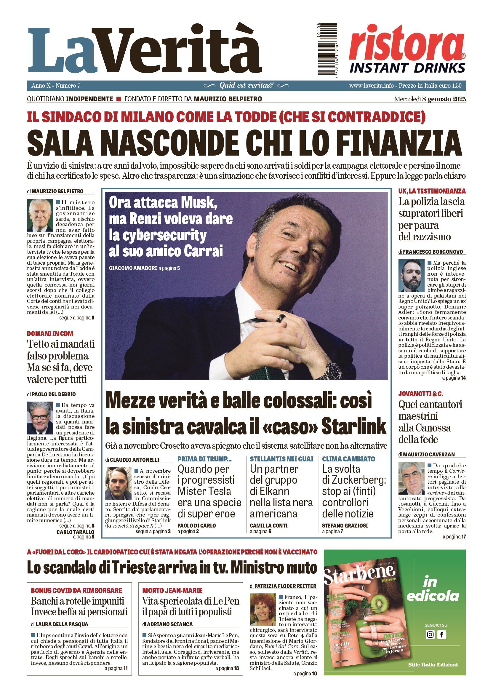 Oggi in edicola
