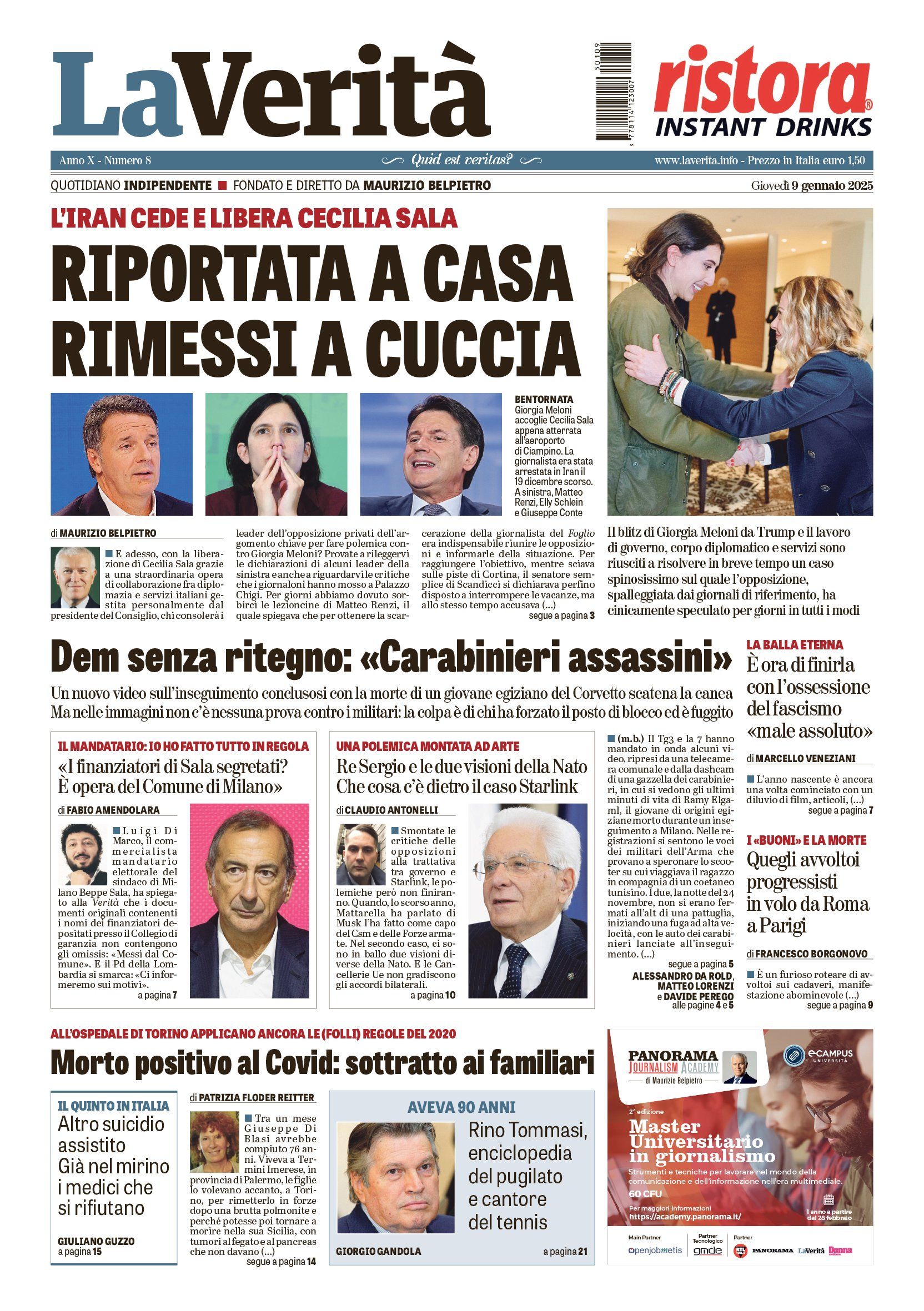 Oggi in edicola