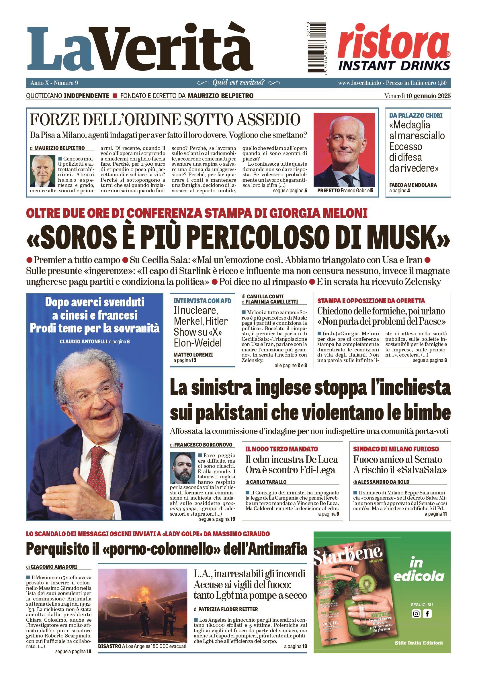 Oggi in edicola