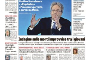 Oggi in edicola