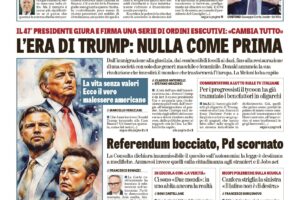 Oggi in edicola