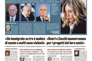 Oggi in edicola
