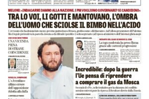 Oggi in edicola