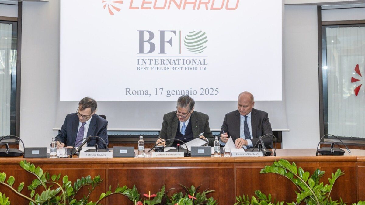 L’accordo tra Leonardo e BF entra nel Piano Mattei