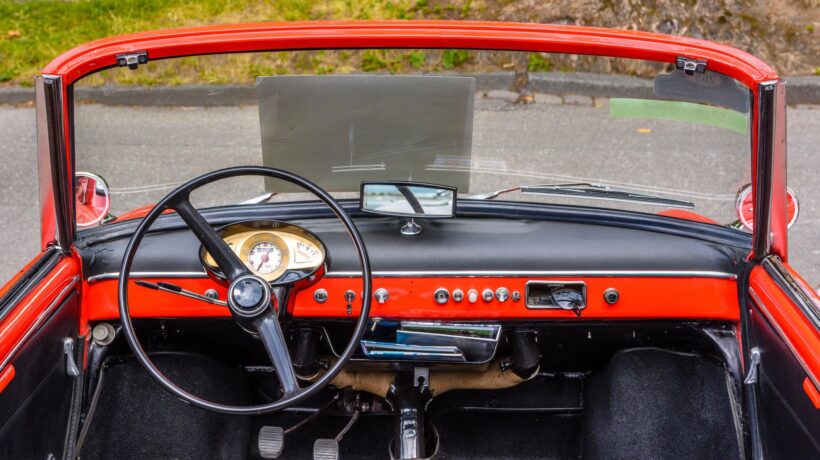 Il cruscotto di una Bianchina cabriolet (IStock)