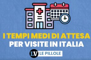 Tempi medi di attesa per le visite in Italia