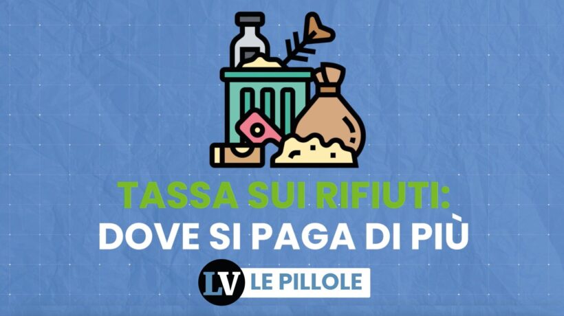 Tassa sui rifiuti: dove si paga di più