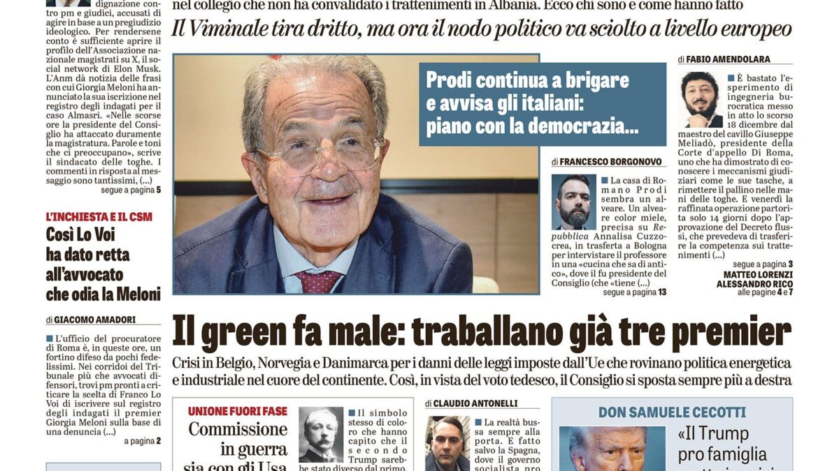 Oggi in edicola